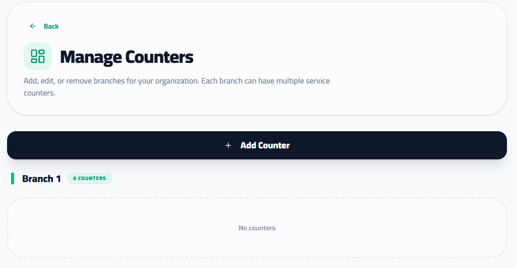 Click on Add Counter button